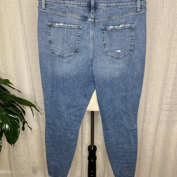 Maurices Light Blue Skinny Jeans with Button Fly - Picture 4 of 8